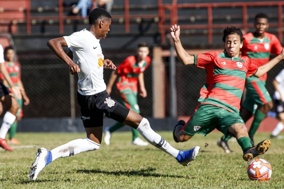 Corinthians empatou contra a Portuguesa em 1 a 1 pelo Paulista Sub-15