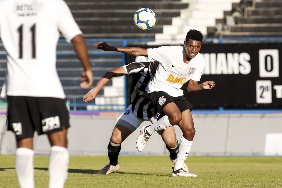 Corinthians perdeu por 2 a 0 para o Cear pelo Brasileiro de Aspirantes