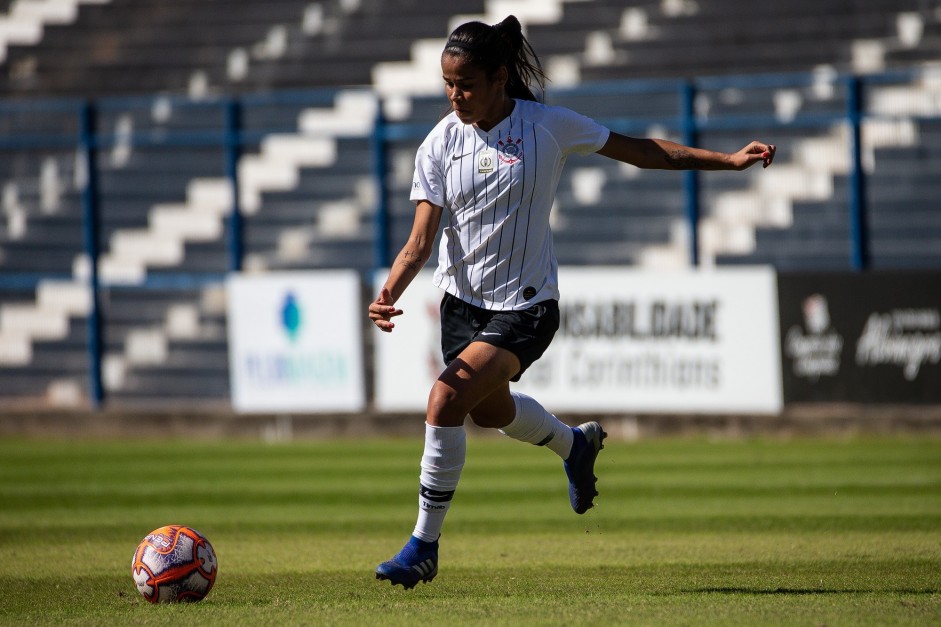 Victria no jogo contra a Juventus, pelo Paulista Feminino