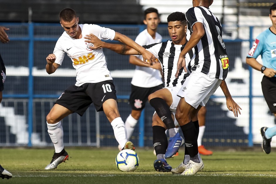 Corinthians ganhou do Santos, pelo Brasileiro de Aspirantes