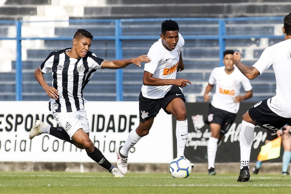 Em partida pelo Brasileiro de Aspirantes, Corinthians vence o Santos