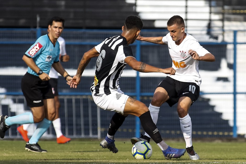 Pelo Campeonato Brasileiro de Aspirantes, Corinthians vence o Santos