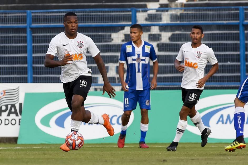 Xavier em partida contra o Água Santa, pelo Campeonato Paulista Sub-20