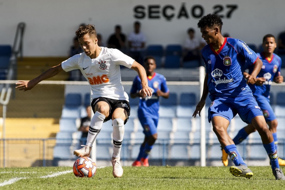 Timãozinho empatou com o São Caetano, pelo Sub-17