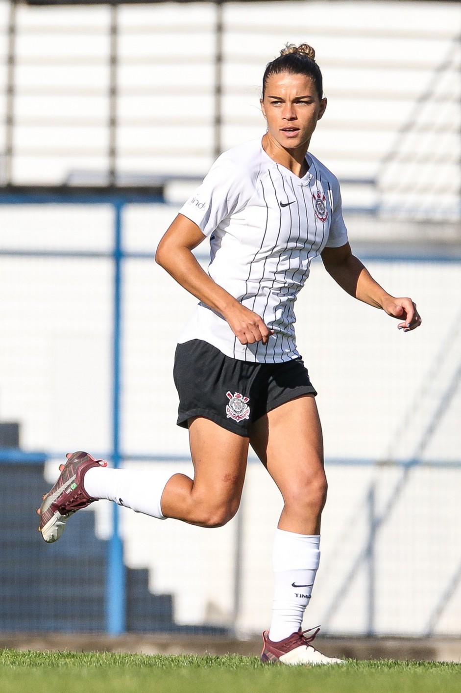 Tamires fez seu primeiro jogo como jogadora do Corinthians