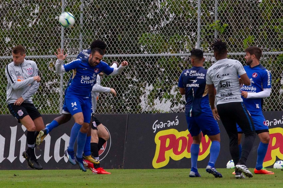 Corinthians empatou em 1 a 1 com o Juventus em jogo-treino no CT