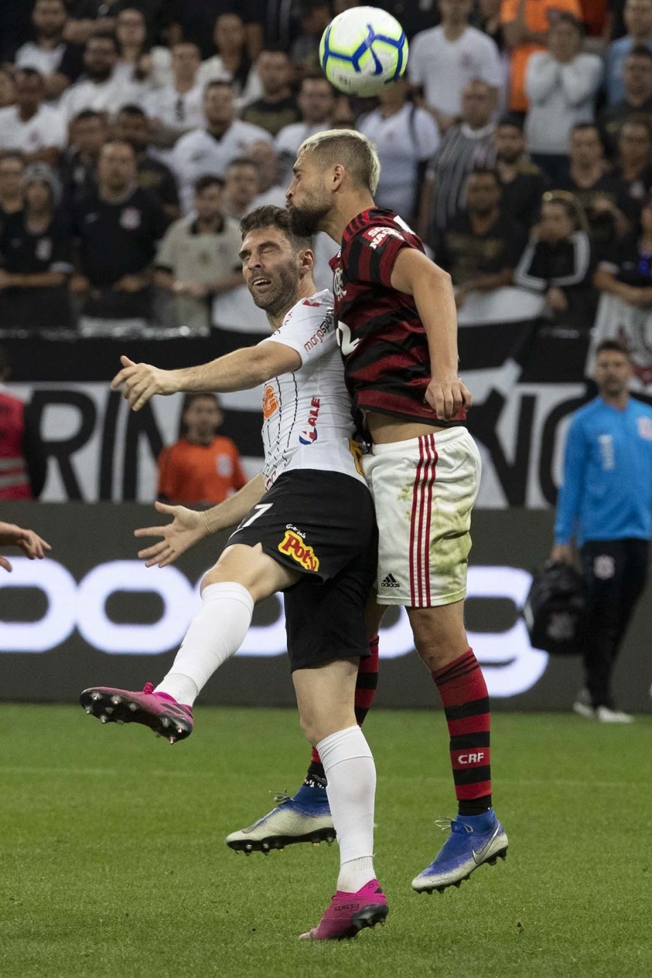 Boselli durante jogo contra o Flamengo, na Arena Corinthians, pelo Brasileirão