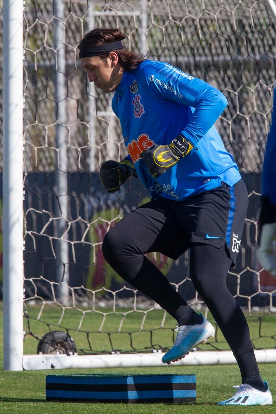 Cássio treina após empatar em 1 a 1, contra o Flamengo, pelo Brasileirão
