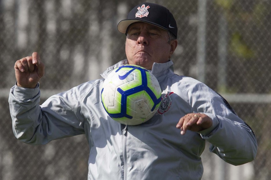 Walmir Cruz no ltimo treino antes do jogo contra o Flamengo, pelo Brasileiro