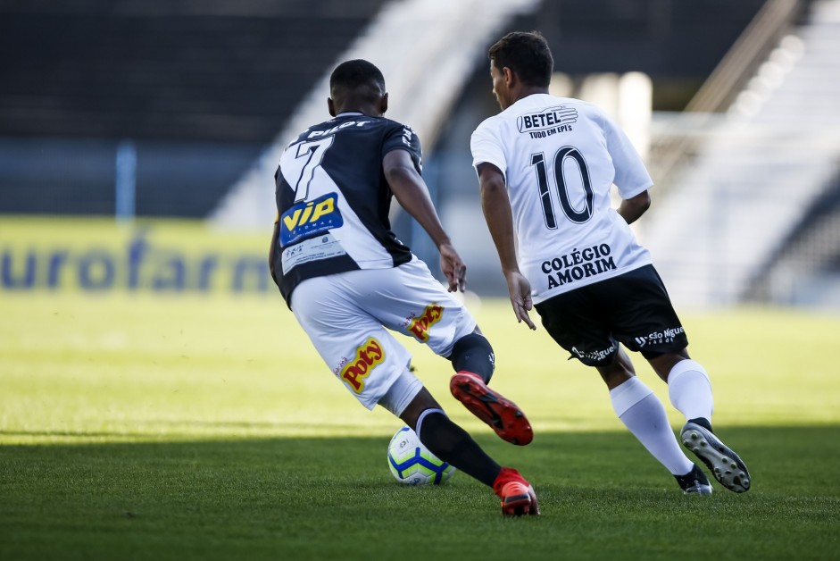 Corinthians vence Ponte Preta por 2 a 1 pelo Campeonato Brasileiro Sub-20
