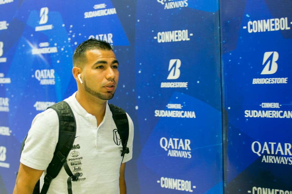 Sornoza não escondeu desejo de ser campeão da Sul-Americana pelo Corinthians