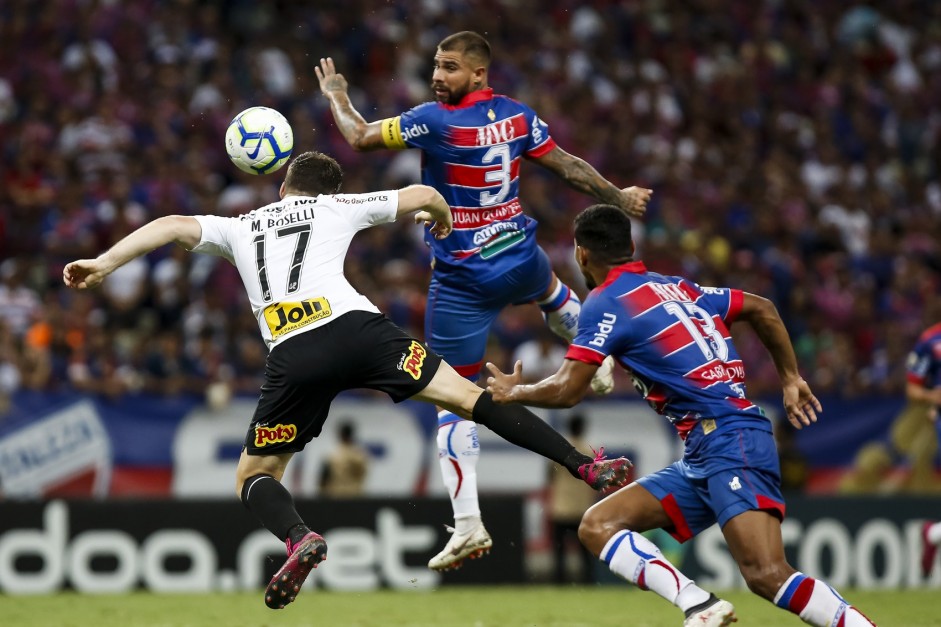 Boselli no jogo contra o Fortaleza, pelo Campeonato Brasileiro