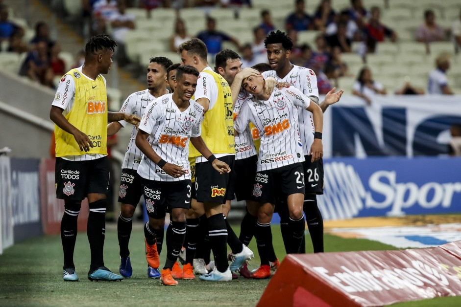 Corinthians venceu o Fortaleza por 3 a 1, pelo Brasileirão