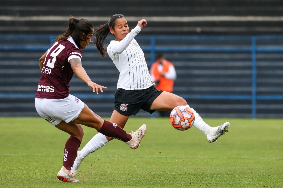 Victria no jogo contra a Ferroviria, pelo Paulista Feminino