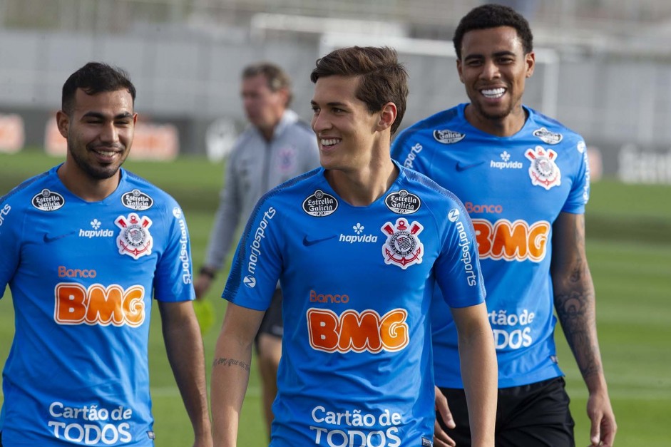 Sornoza, Vital e Gustavo finaliza preparao para jogo contra o Fluminense, pela Sul-Americana