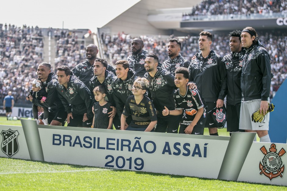 Foto oficial do jogo contra o Ceará, pelo Brasileirão