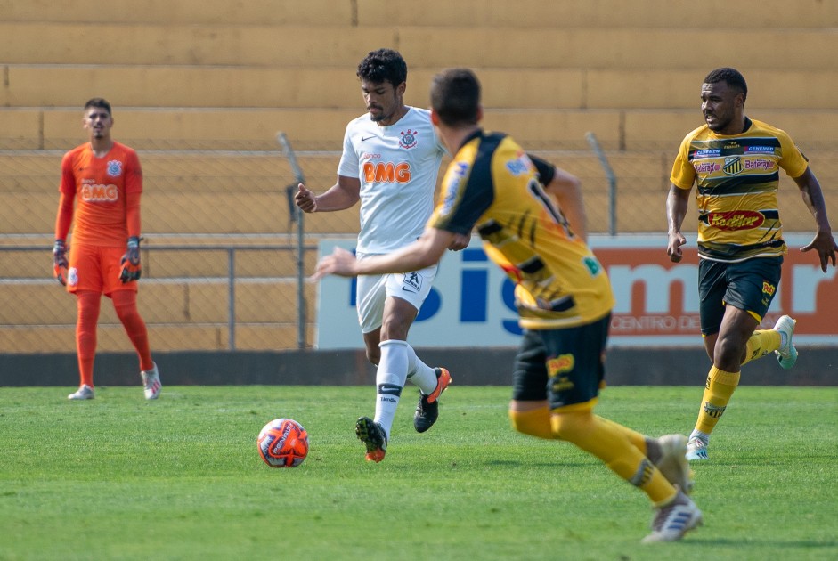Rael durante empate contra o Novorizontino, pelo Paulista Sub-20
