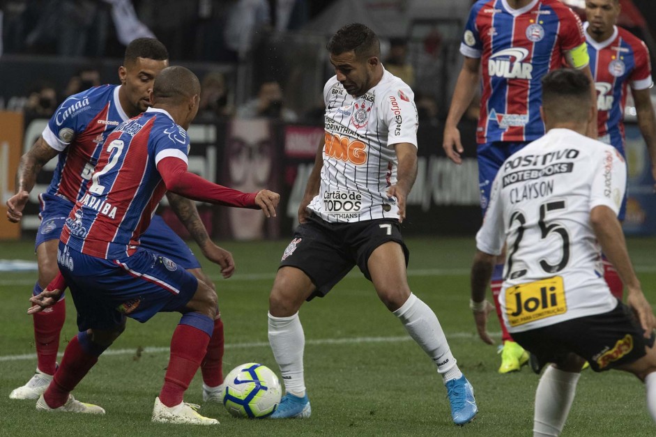 Corinthians vem de vitria contra o Bahia no Brasileiro