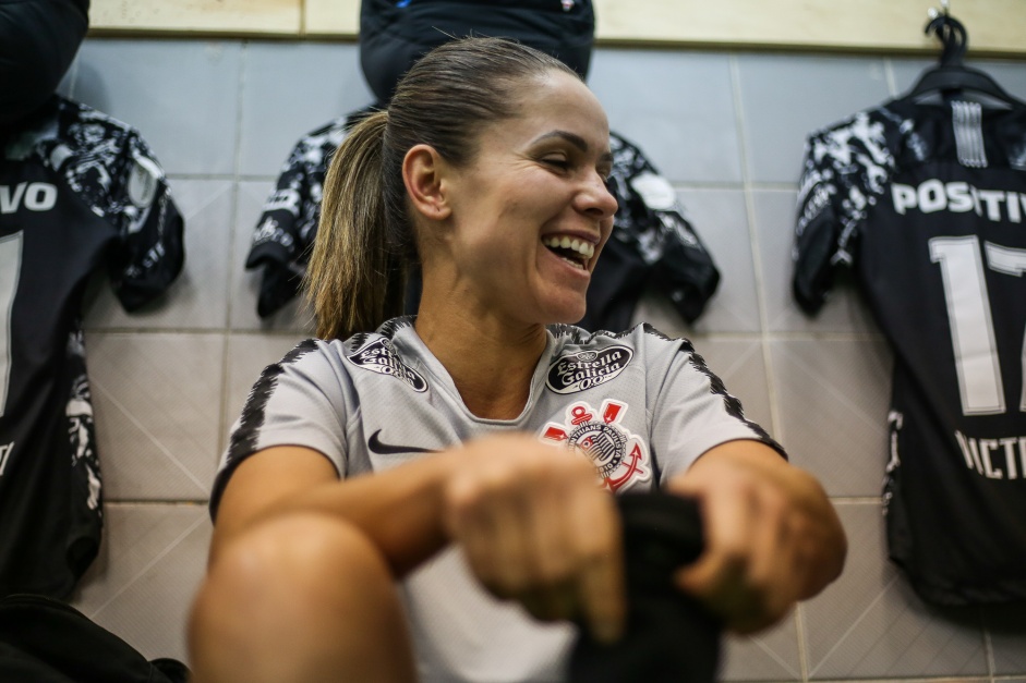 rika est pronta para mais uma temporada no Corinthians