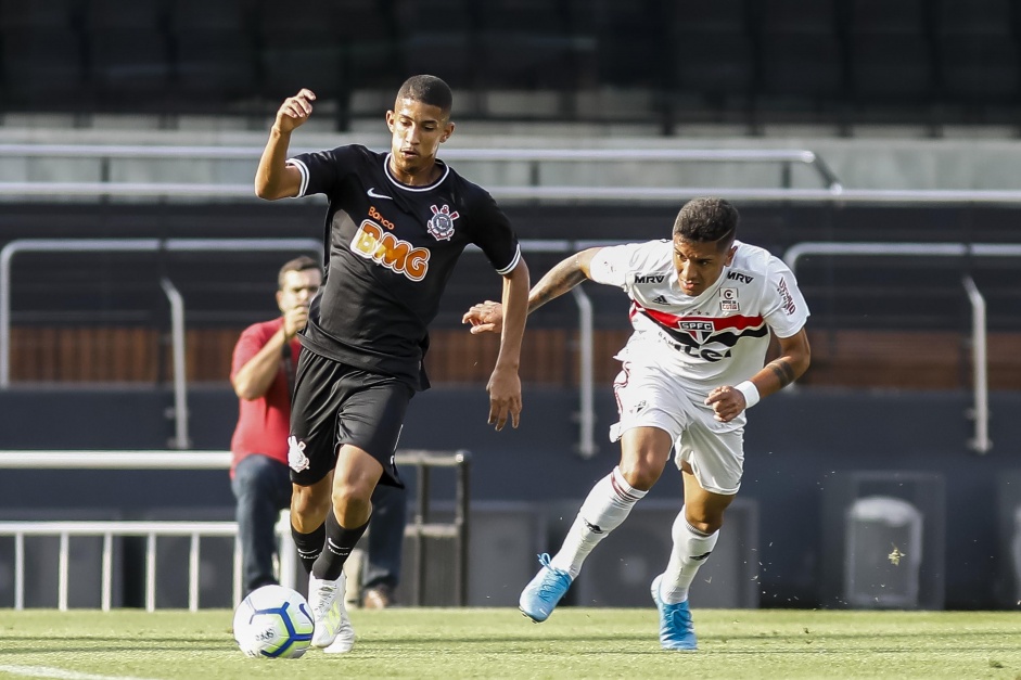 Corinthians empata com So Paulo pelo campeonato brasileiro sub-20