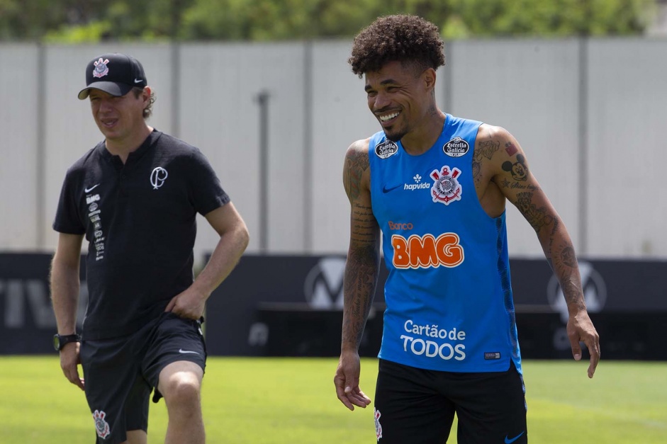 Corinthians finalizou preparao para o clssico contra o Palmeiras