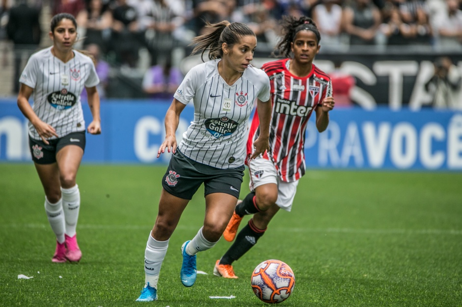 Millene durante final contra o So Paulo, pela final do Paulista Feminino