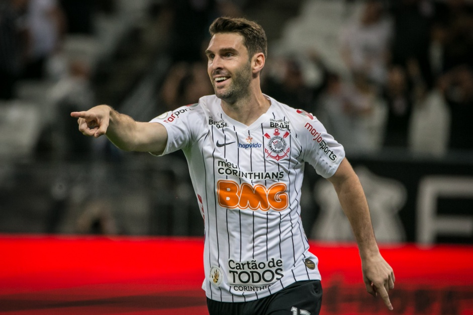 Argentino Boselli durante duelo contra o Ava, pelo Campeonato Brasileiro, na Arena Corinthians