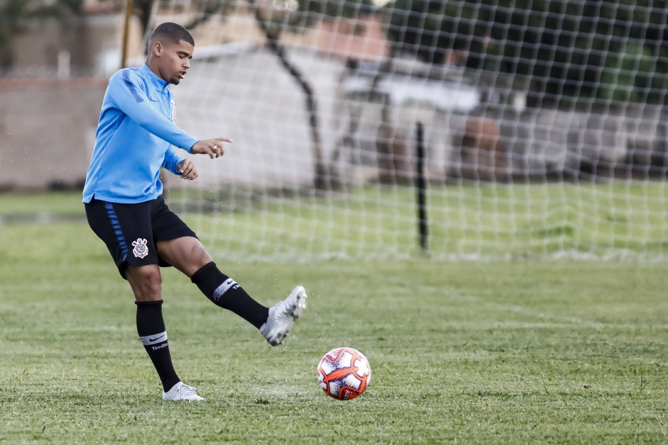 Daniel Marcos em treinamentos na poca em que ainda atuava pelo Corinthians