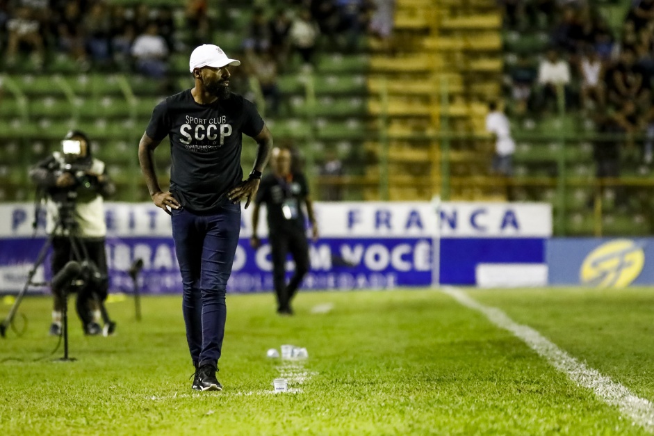 Dyego Coelho no duelo contra o Juventude, pela Copinha São Paulo 2020