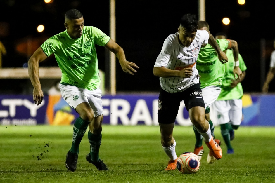 Sandoval no duelo contra o Juventude, pela Copinha São Paulo 2020