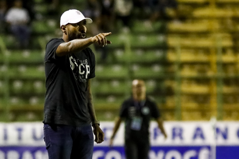 Coelho no duelo contra o Juventude, pela Copinha So Paulo