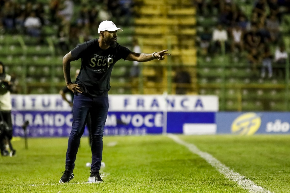 Coelho no duelo contra o Juventude, pela Copinha So Paulo 2020