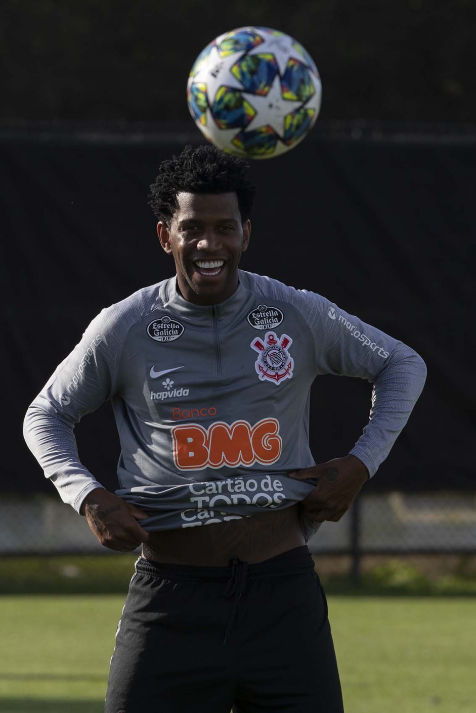 Gil no treino em solo americano para estreia no Torneio da Flórida
