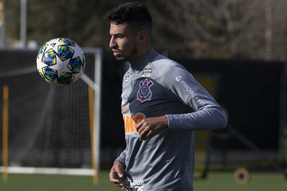 Pedro Henrique no treino em solo americano para estreia no Torneio da Flórida