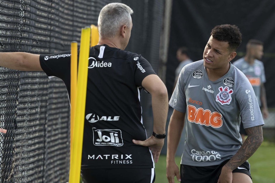 Sidcley no treino em solo americano para estreia no Torneio da Flórida