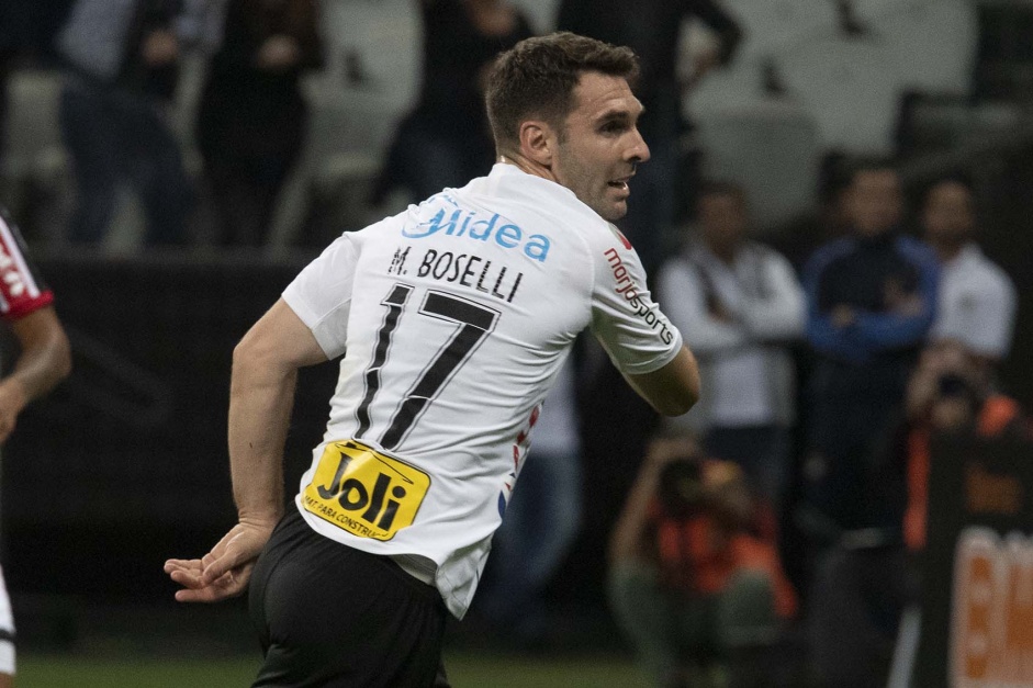 Boselli  o artilheiro do Corinthians no ano, com seis gols