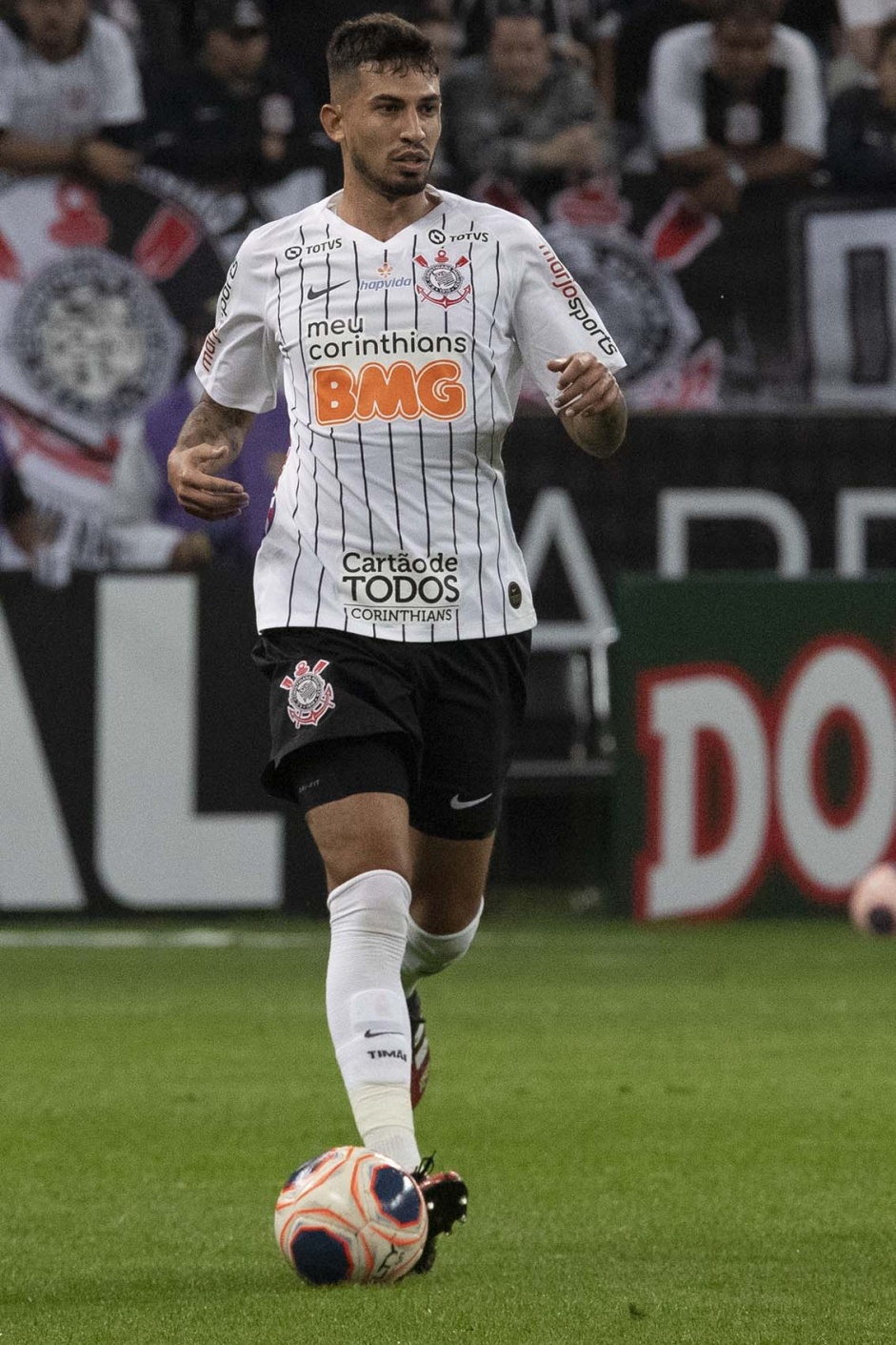 Pedro Henrique no jogo contra o Botafogo-SP, pelo Paulista 2020