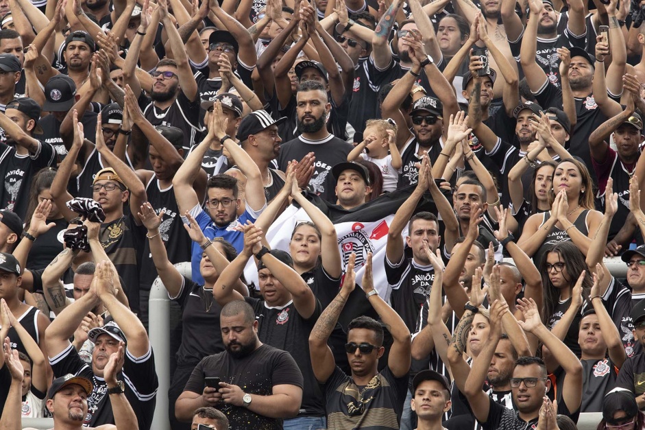 Torcida do Corinthians foi  Neo Qumica Arena pela ltima vez no dia 26 de fevereiro de 2020