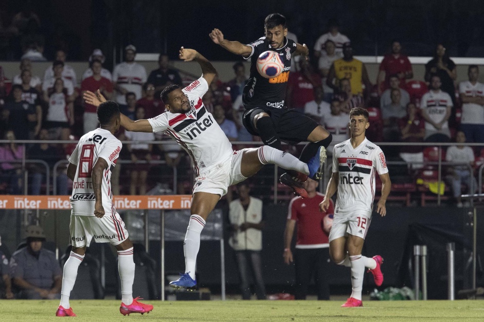 Camacho durante o jogo contra o São Paulo