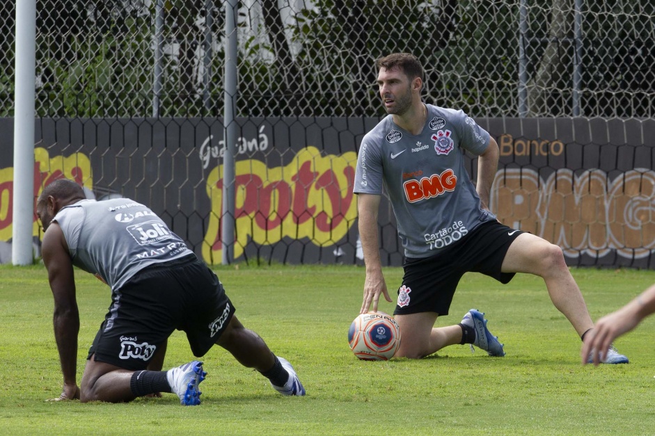 Boselli durante o treino da manh desta quinta-feira