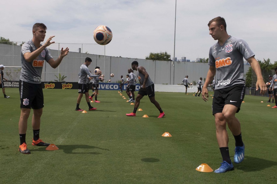 Lucas Piton e Carlos Augusto treinam juntos desde as categorias de base