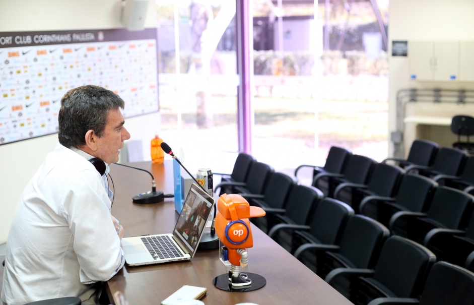 Entrevista coletiva virtual do presidente Andrs Sanchez