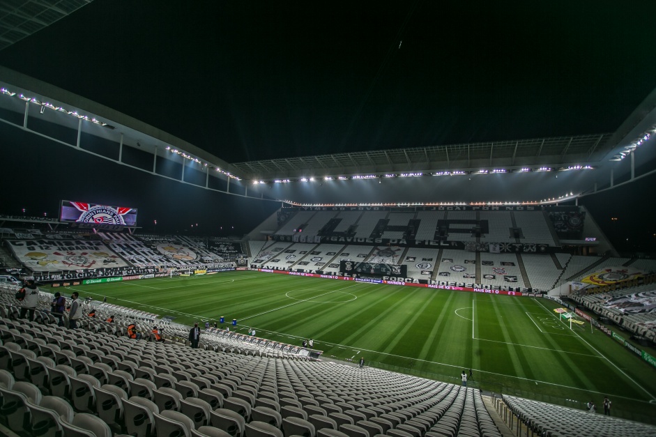 Arena Corinthians ser o local da partida nesta quarta-feira