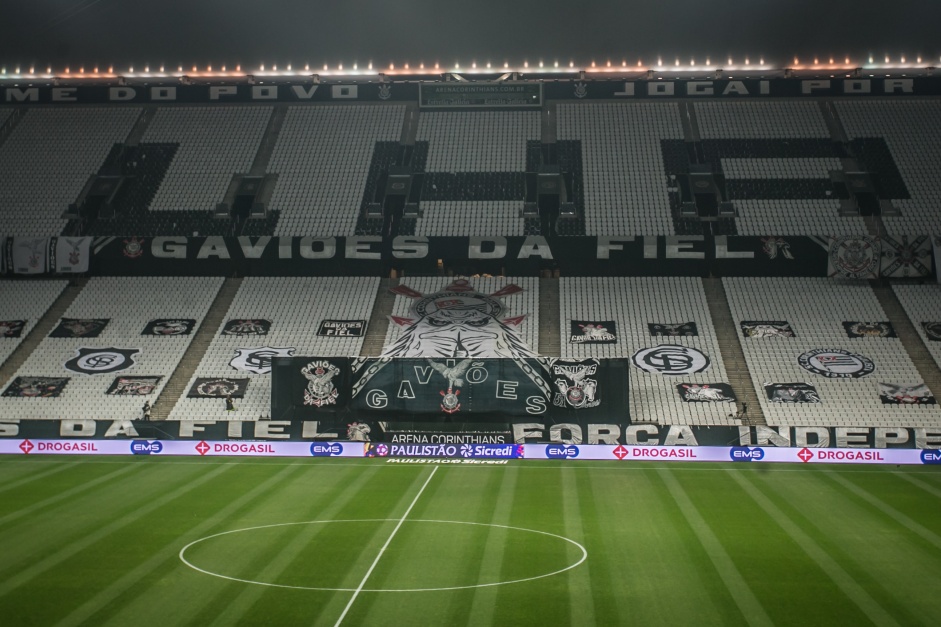 Mosaico para a final entre Corinthians e Palmeiras, pelo Paulista 2020