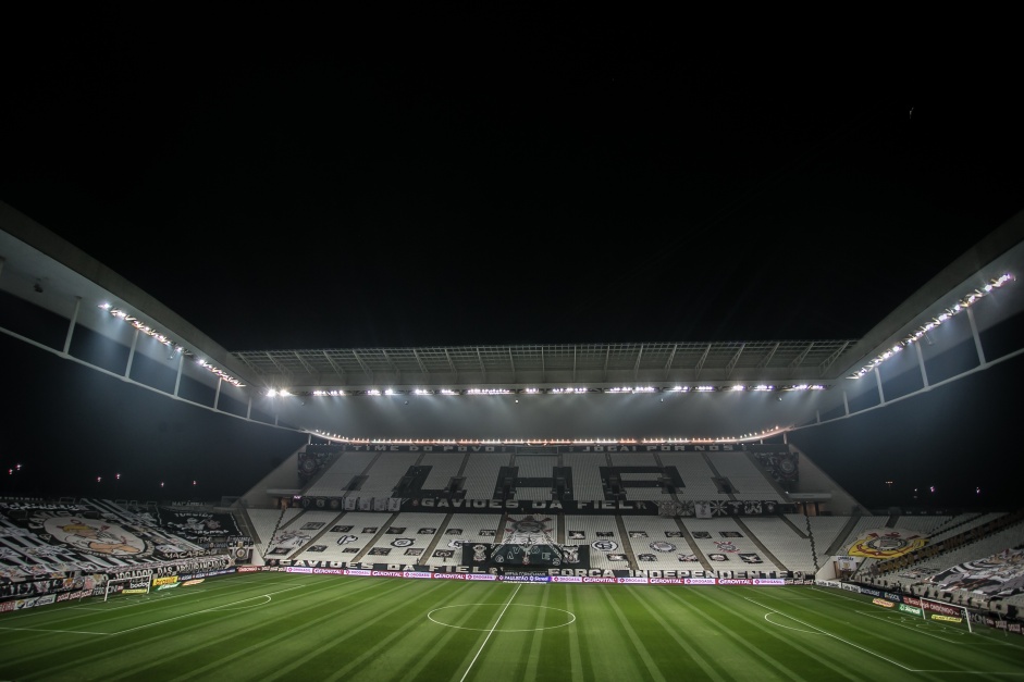 Mosaico para a final entre Corinthians e Palmeiras, pelo Paulista 2020