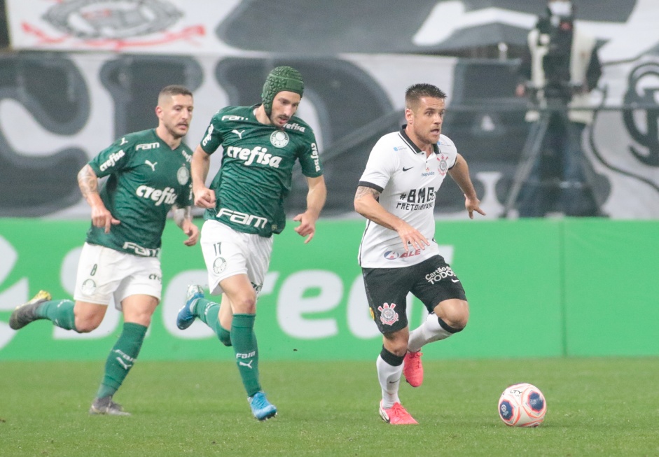 Ramiro no empate com Palmeiras na Arena Corinthians pela final do Campeonato Paulista