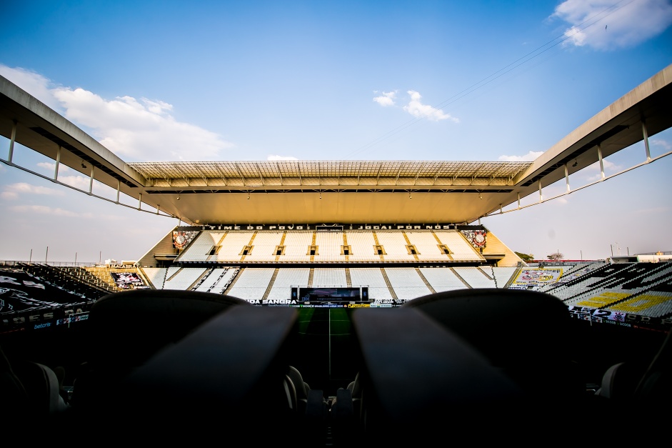 Neo Química Arena preparada para Dérbi de logo mais