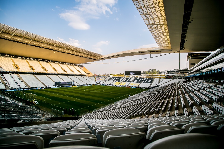 Neo Química Arena preparada para Dérbi de logo mais