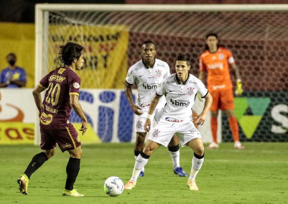 Vital, Xavier e Cssio no jogo contra o Sport, pelo Campeonato Brasileiro