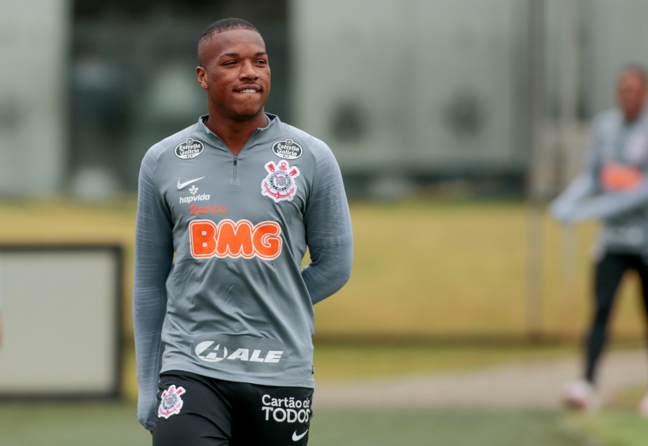 Xavier no ltimo treino do Corinthians antes do jogo contra o Sport